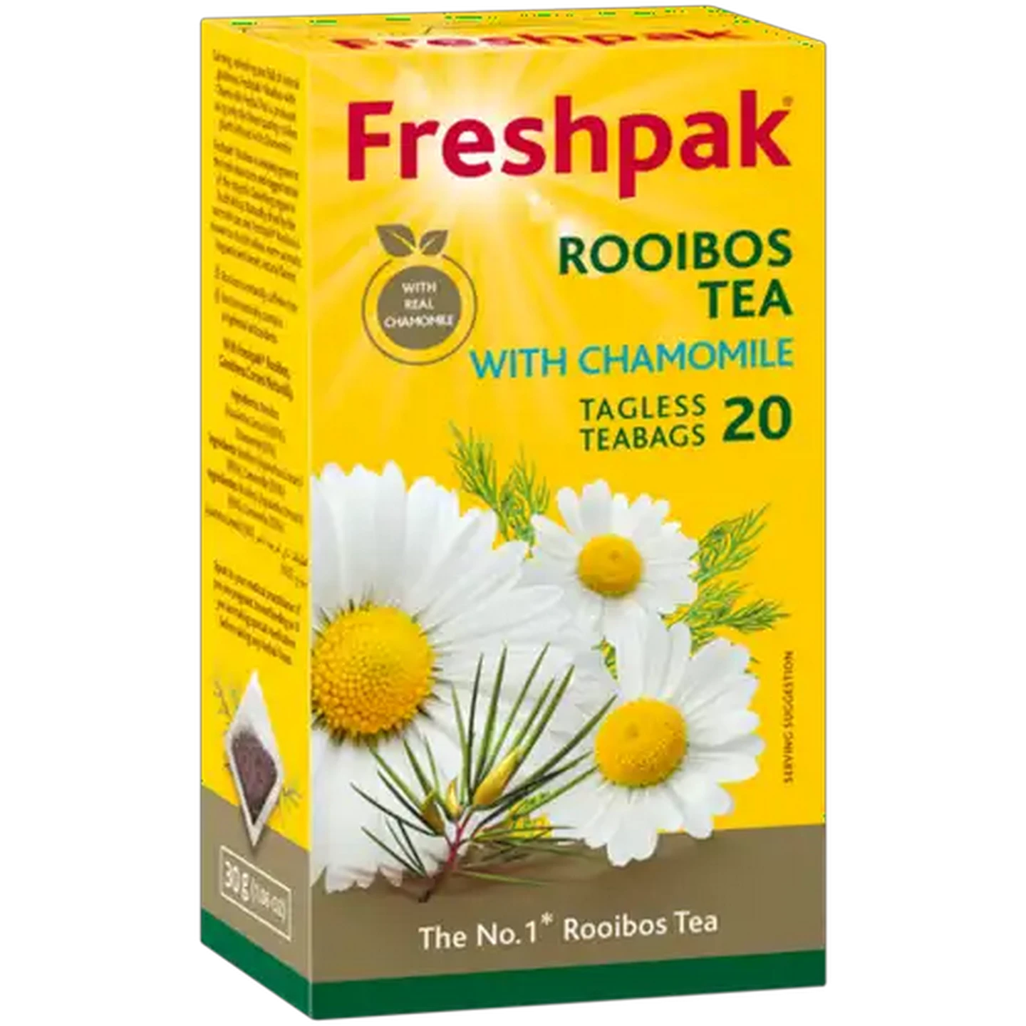 Image of Freshpak Flavoured Rooibos Tea with Chamomile Tea Bags 20 Pack