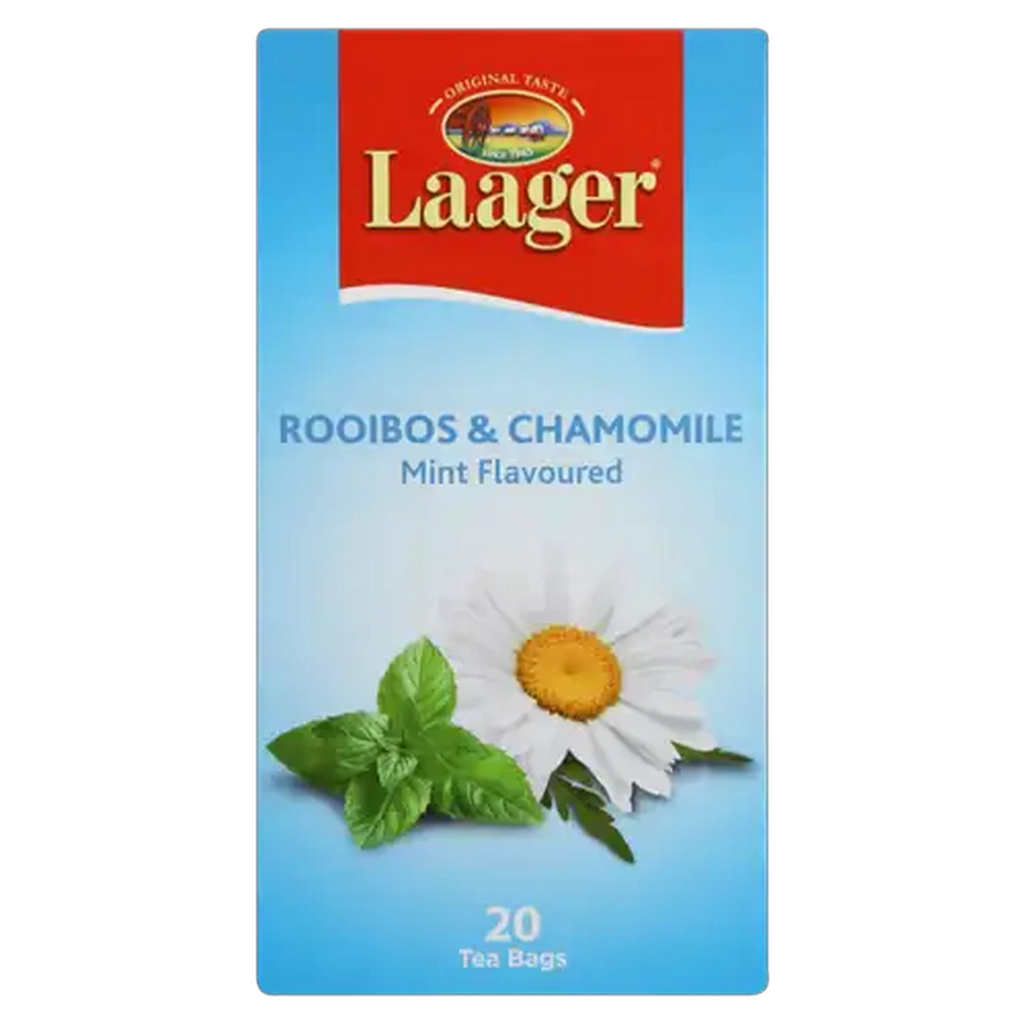 Image of Laager Mint Flavoured Rooibos & Chamomile Tea Bags 20 Pack