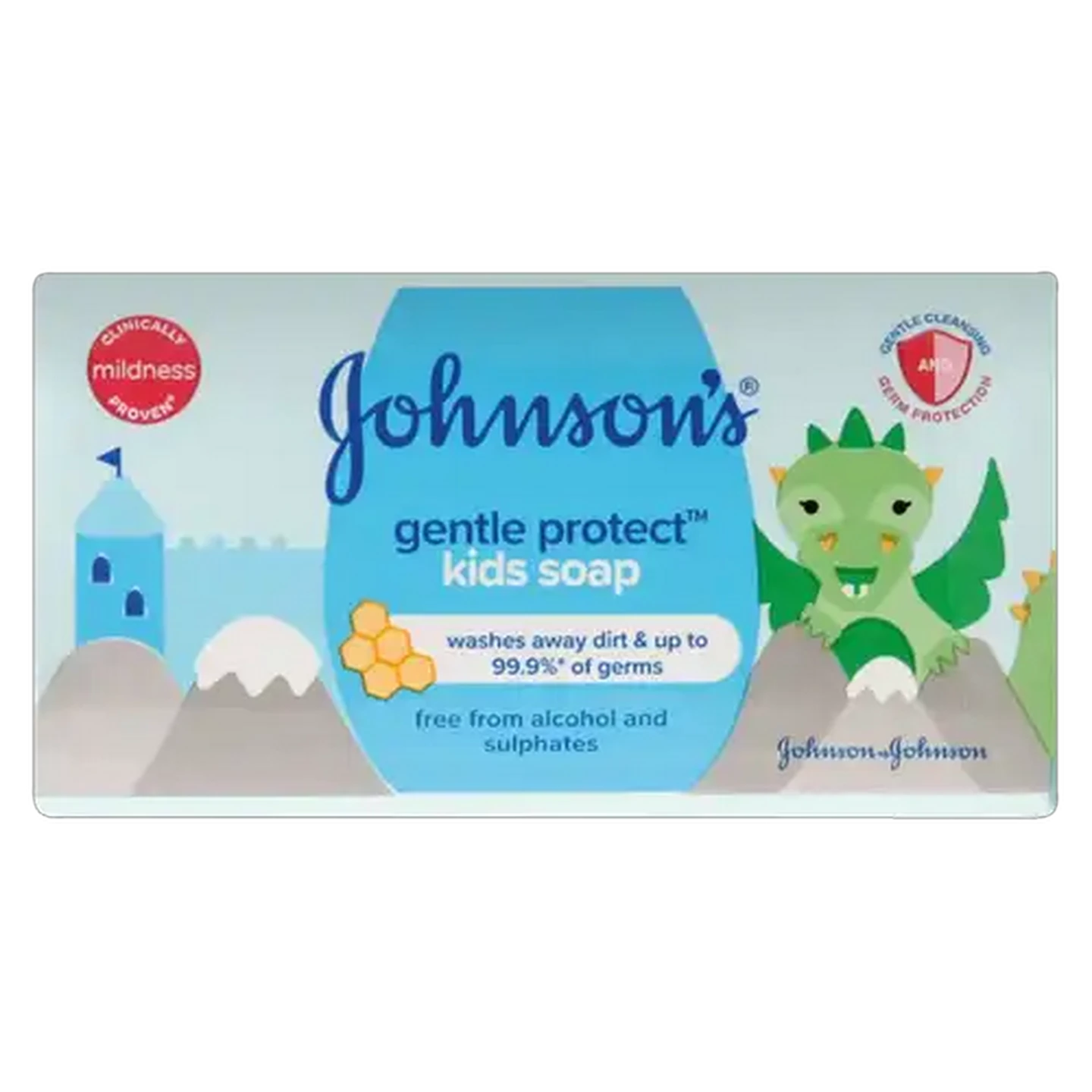 Image of JOHNSON’S Baby Gentle Protect Kids Soap Bar 100g