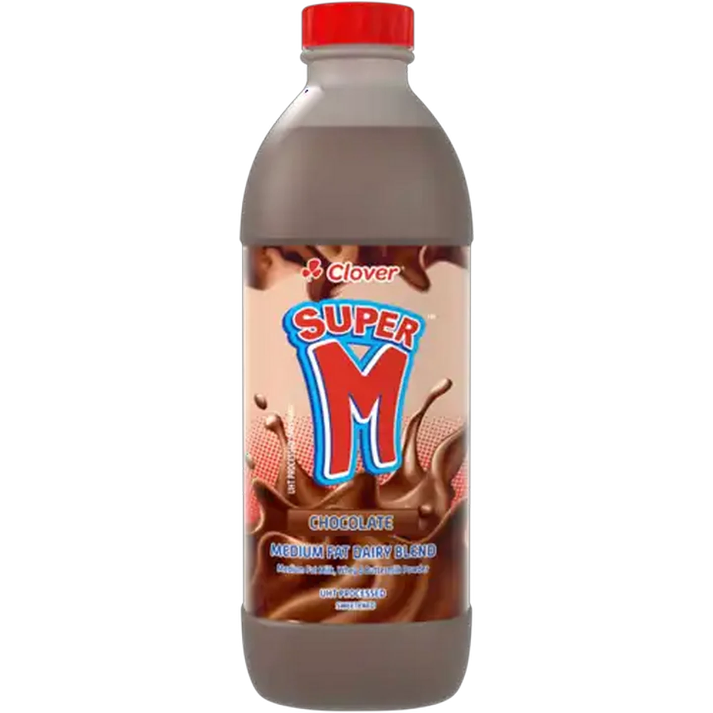 Image of Clover Super M Chocolate UHT Flavoured Milk 1L