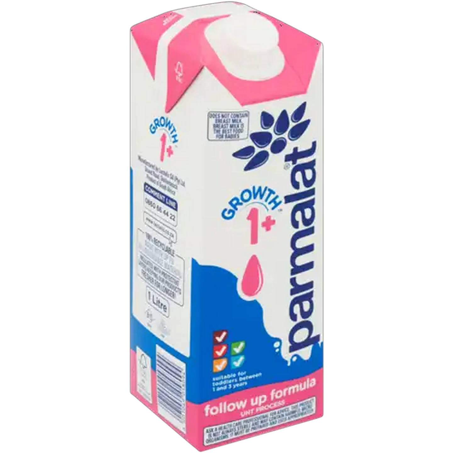 Image of Parmalat Medium Fat Growth Milk 1+ 1L