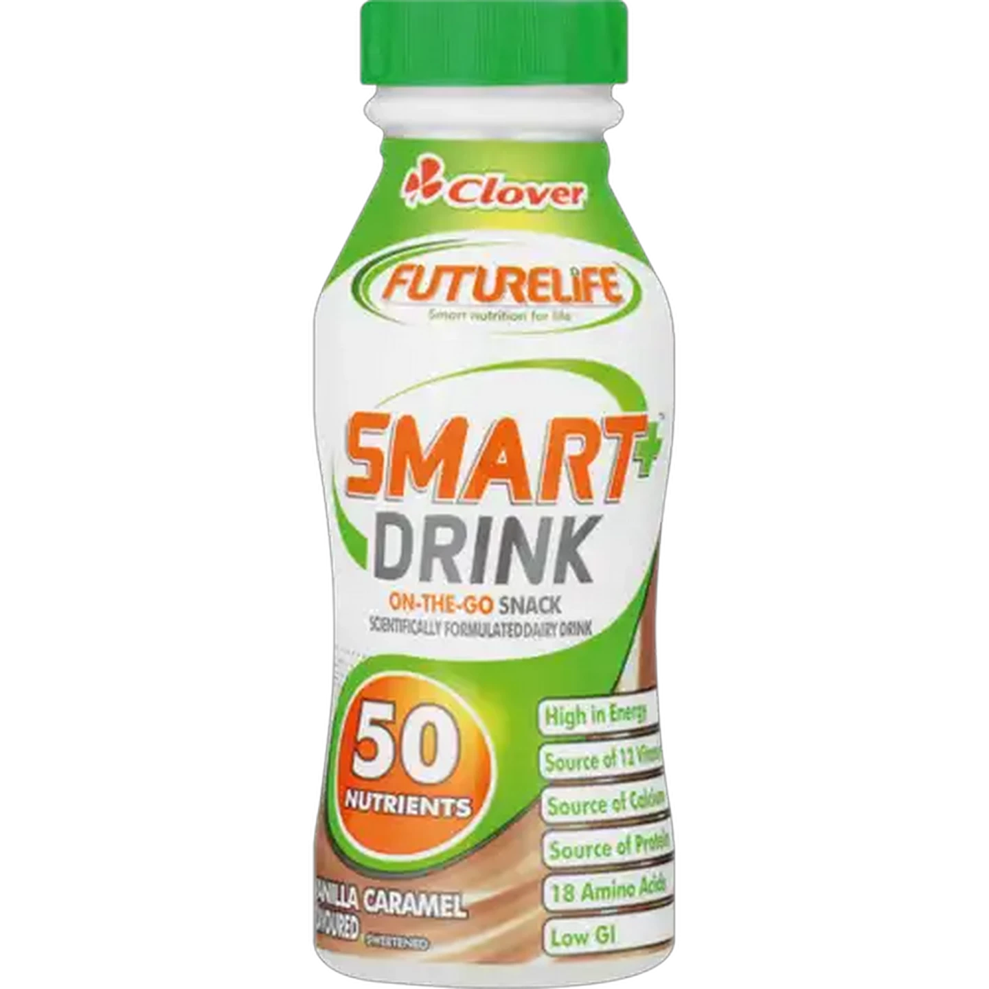 Image of Clover FUTURELIFE Smart Drink Vanilla & Caramel Flavoured Milk 250ml