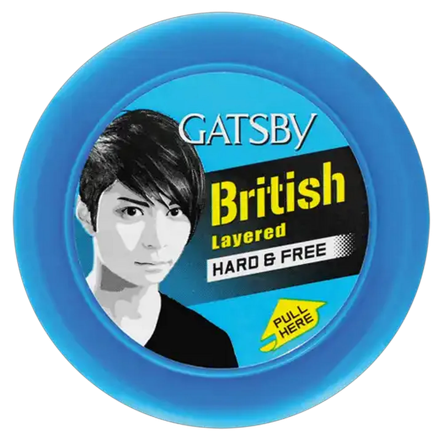Image of Gatsby British Layered Hard & Free Styling Wax 75g