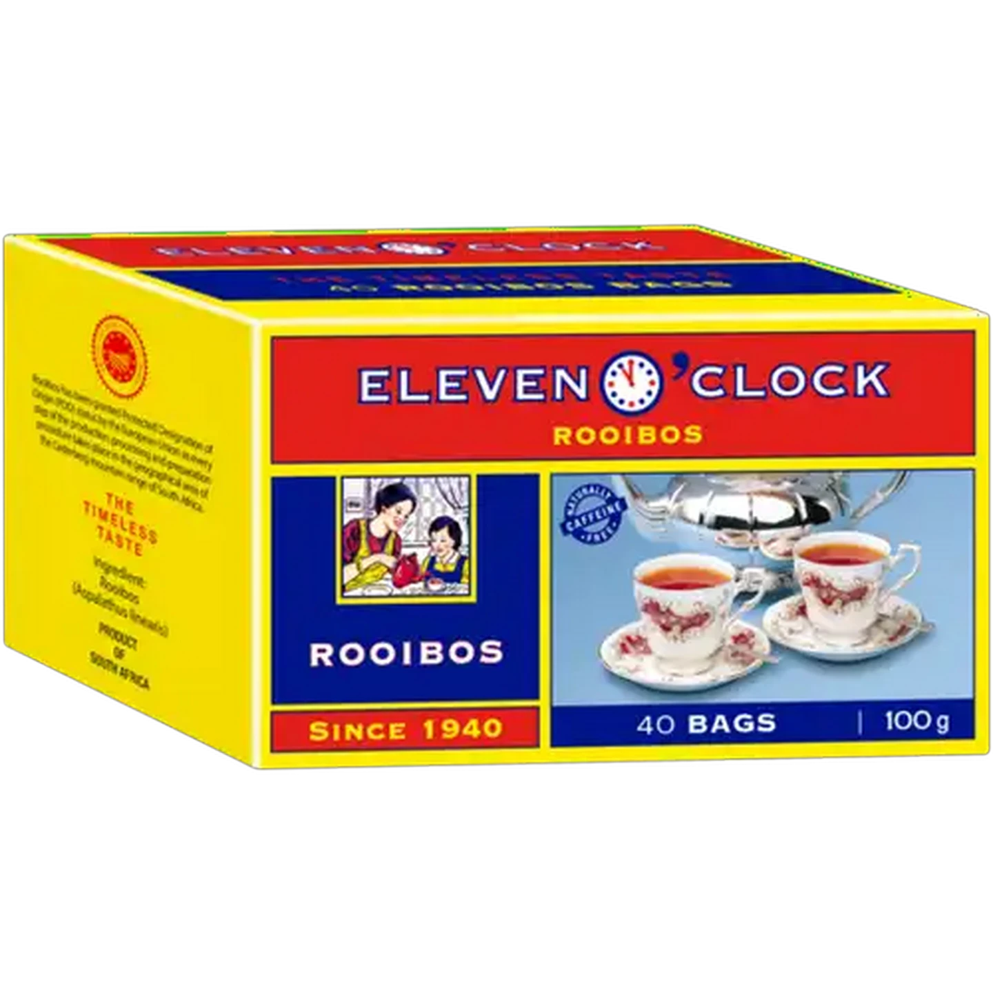 Image of Eleven 0'Clock Rooibos Tea Bags 40 Pack