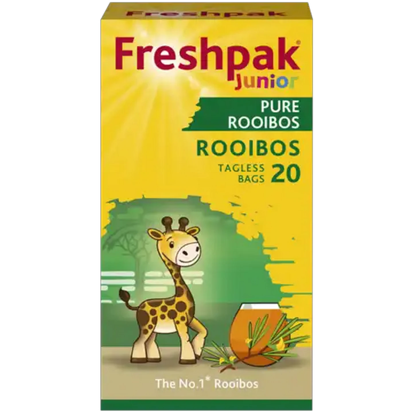Image of Freshpak Junior Rooibos Tagless Tea Bags 20 Pack
