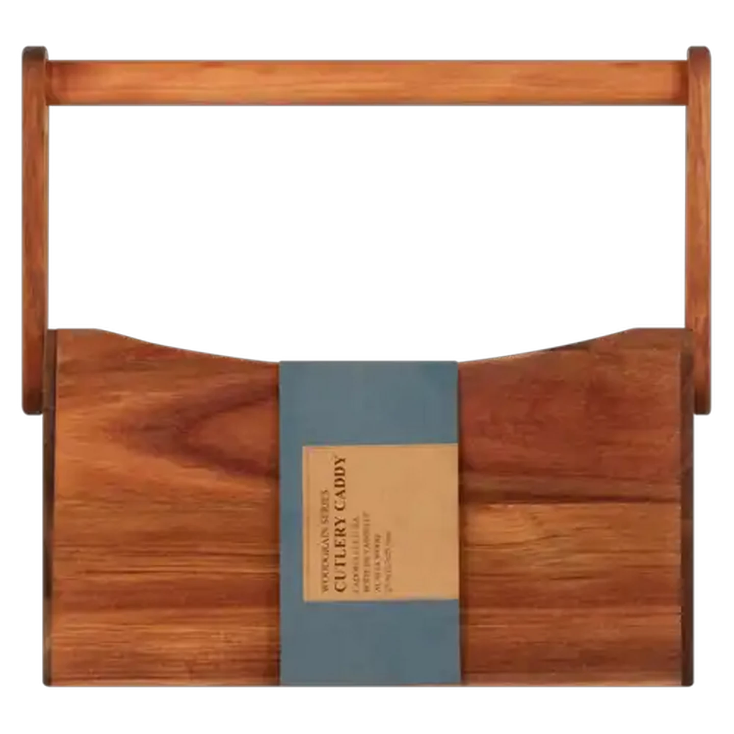 Image of Naturals Acacia Wood Cutlery Caddy