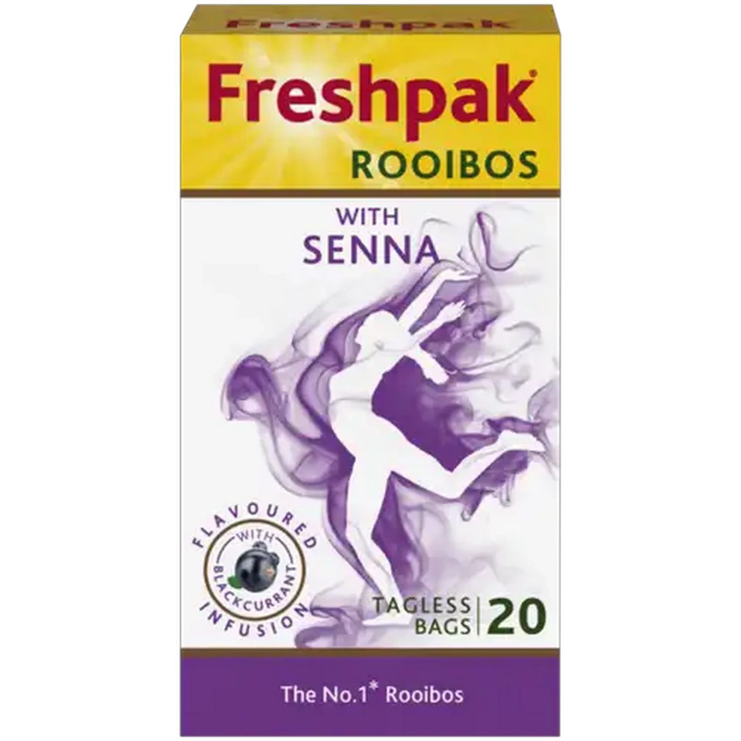 Image of Freshpak Rooibos with Senna Tagless Tea Bags 20 Pack