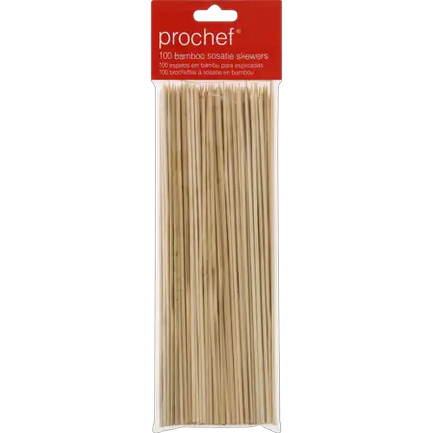 Image of Prochef Bamboo Sosatie Skewers 100-Pack