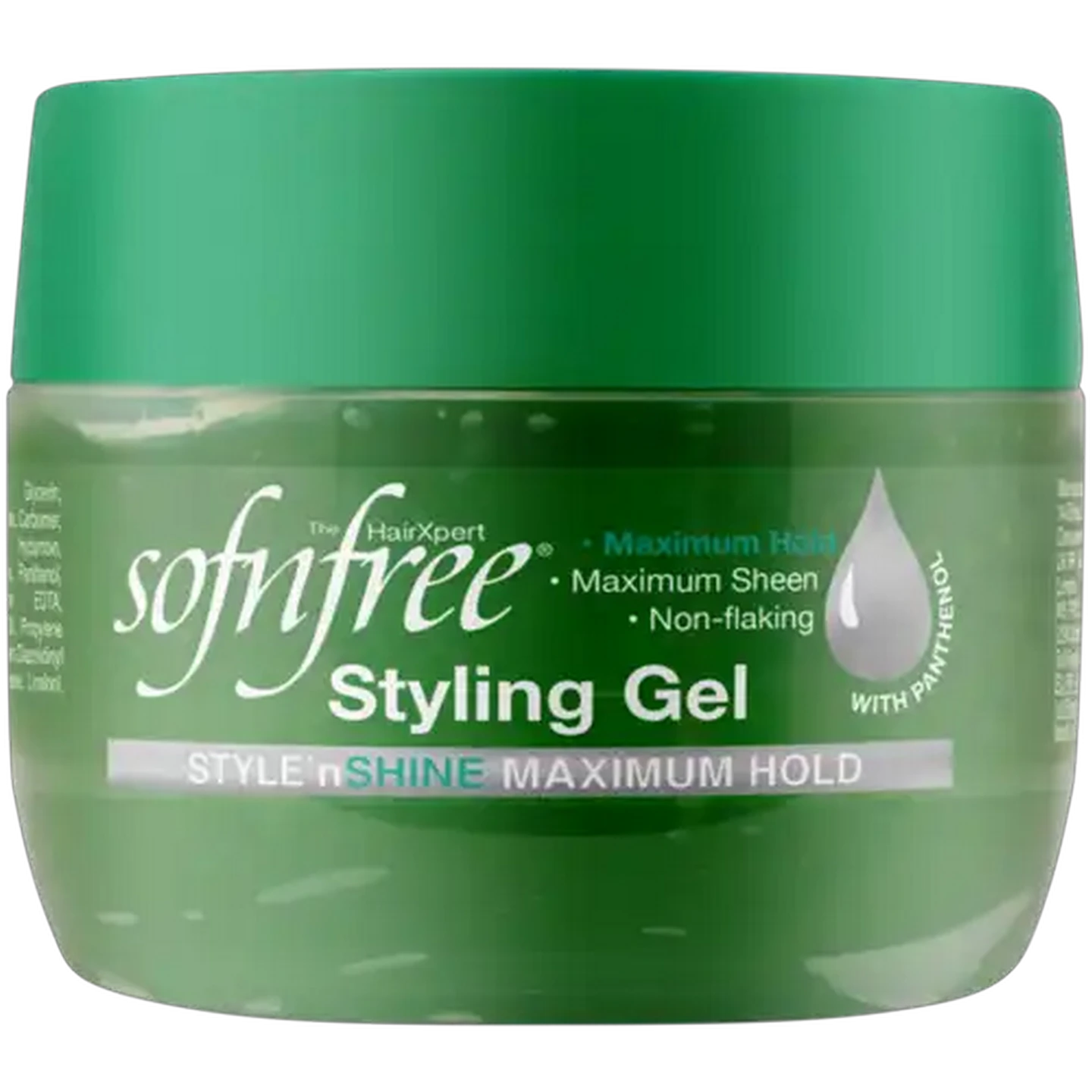 Image of Sofnfree Style 'n Shine Maximum Hold Styling Gel 250ml