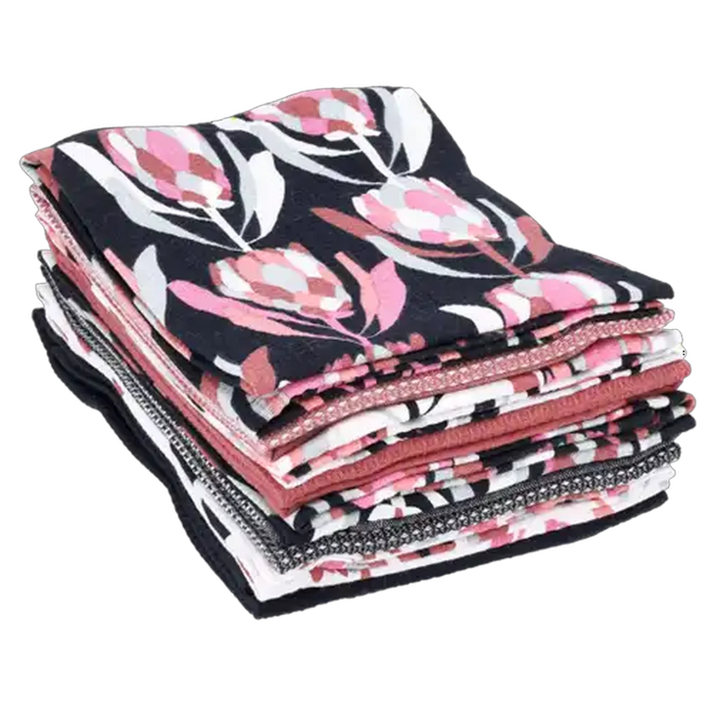 Image of Essentials Multi-Coloured Kitchen Cloths 8 Pack