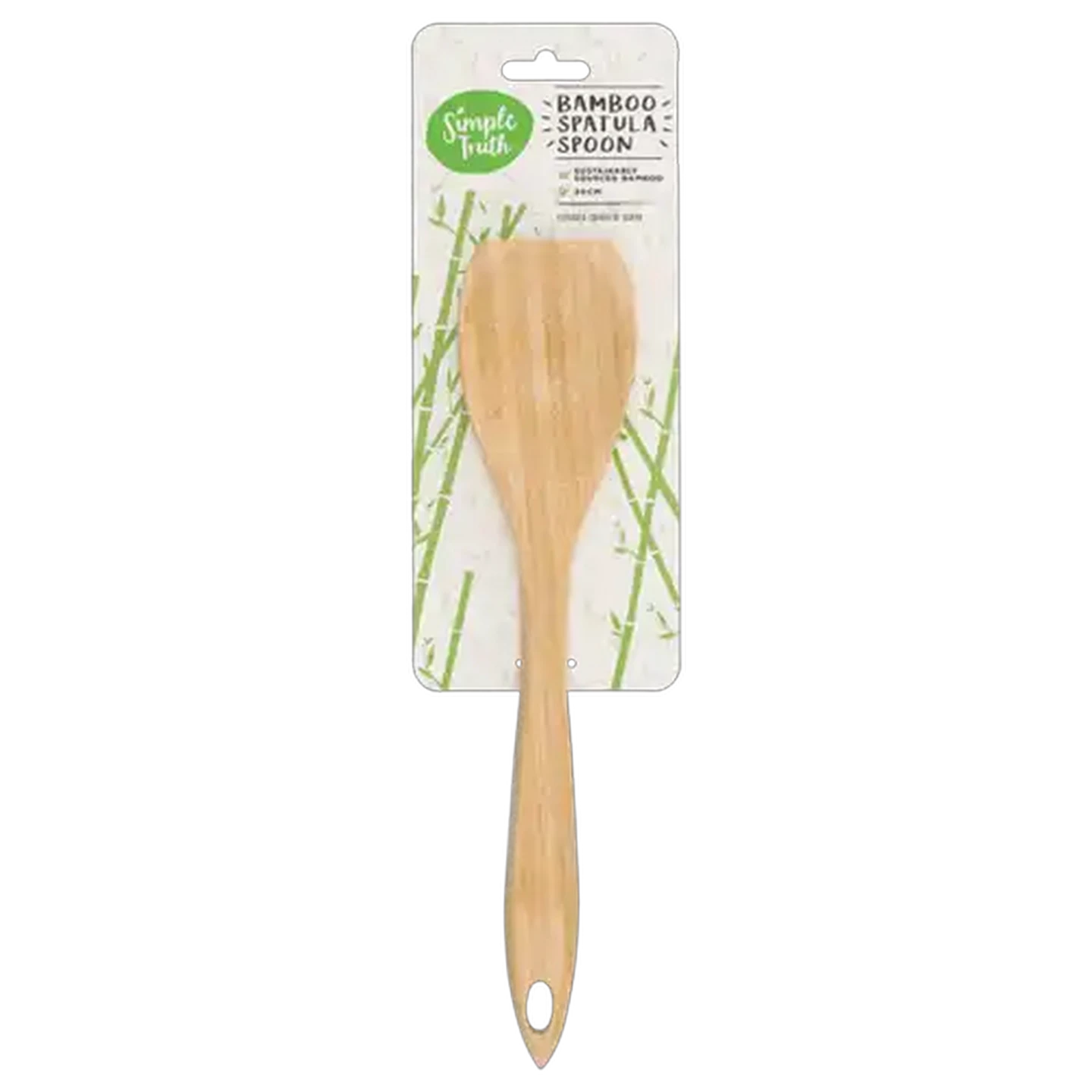 Image of Simple Truth Bamboo Spatula Spoon 30cm