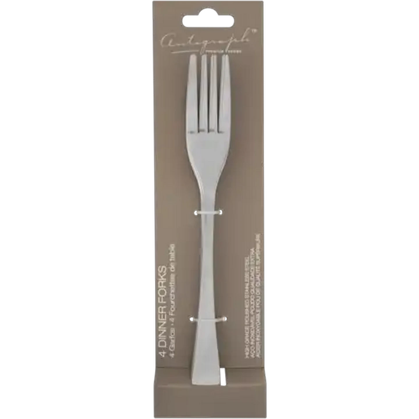 Image of Autograph Stainless Steel Dinner Forks 4-Pack