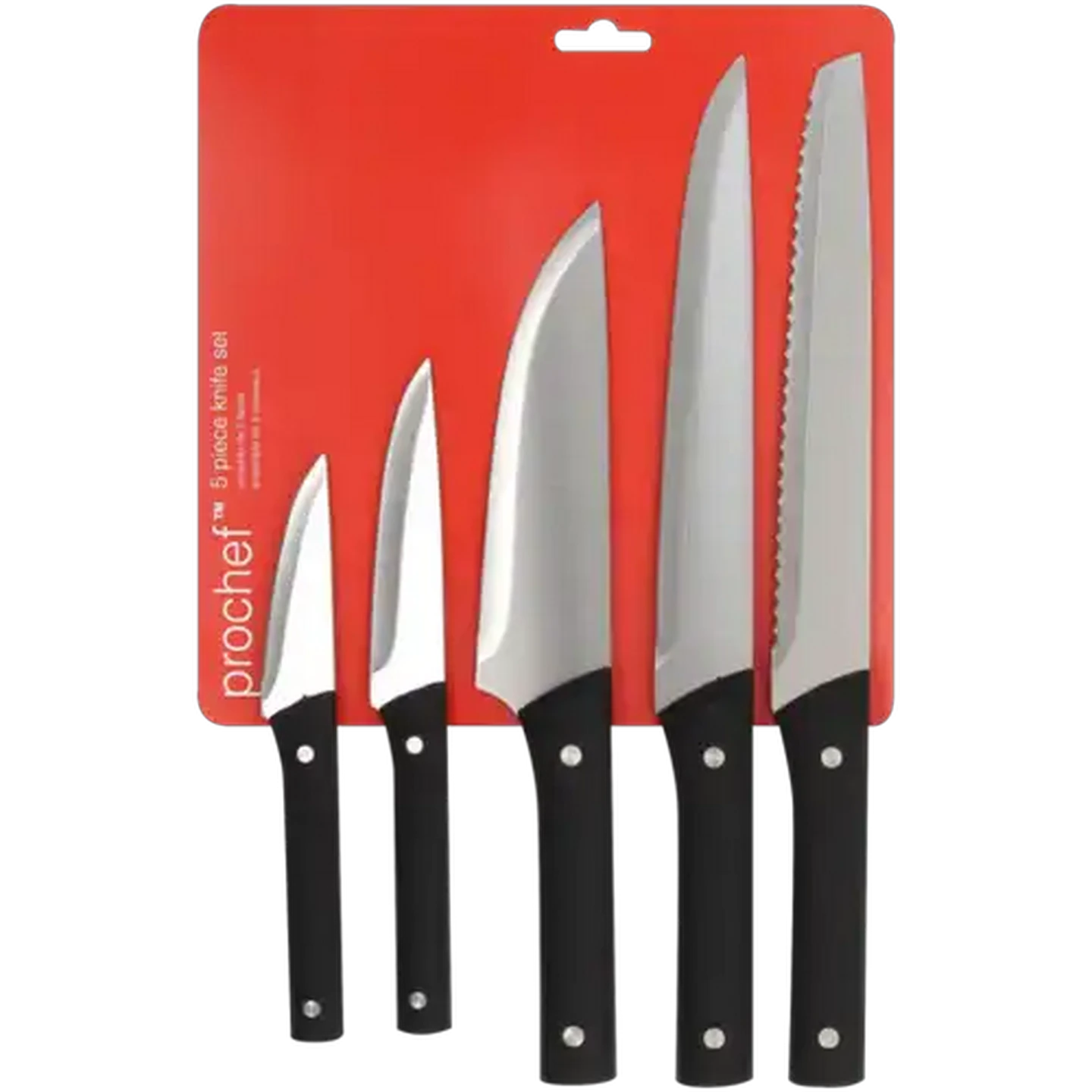 Image of Prochef Knife Set 5 Piece
