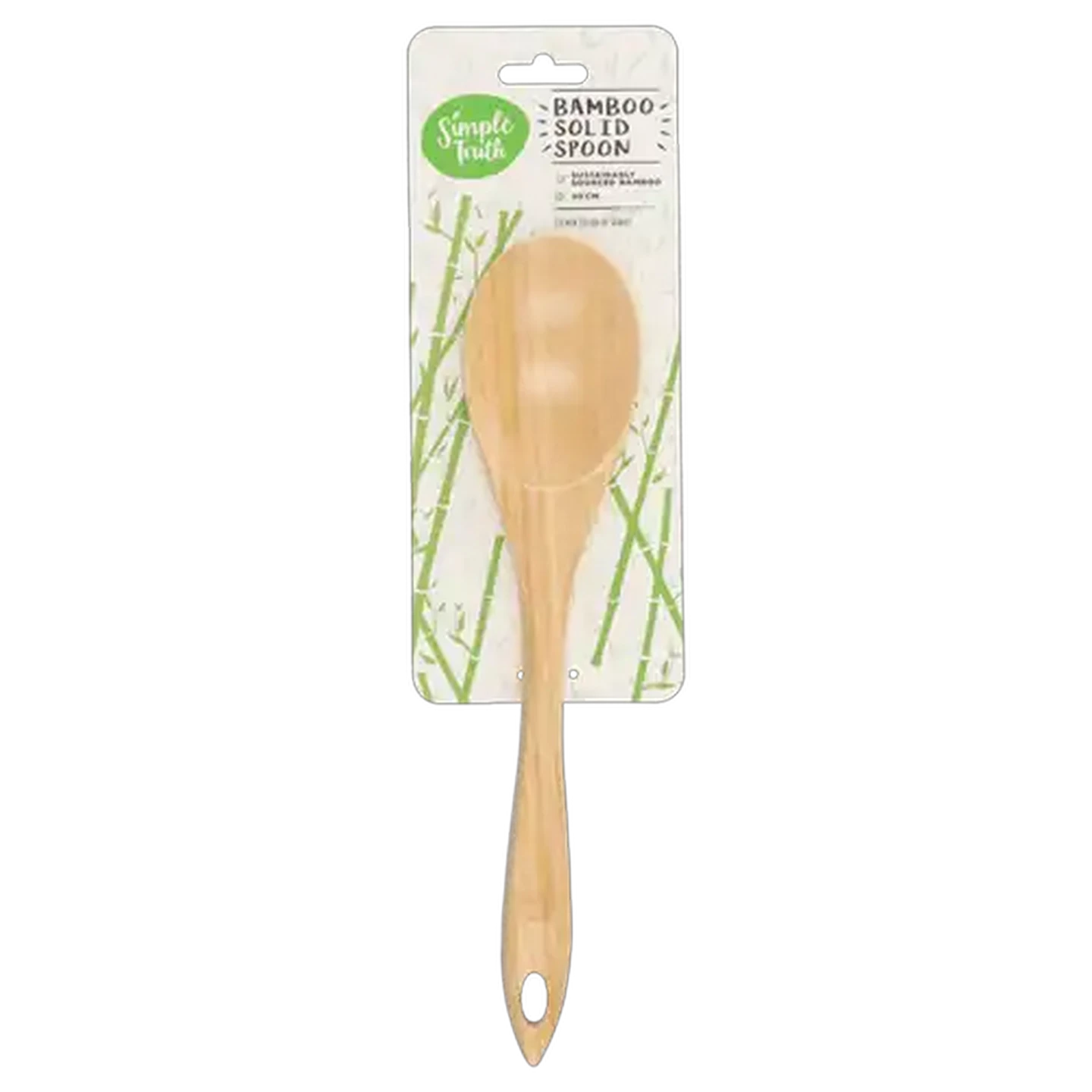 Image of Simple Truth Solid Bamboo Spoon 30cm