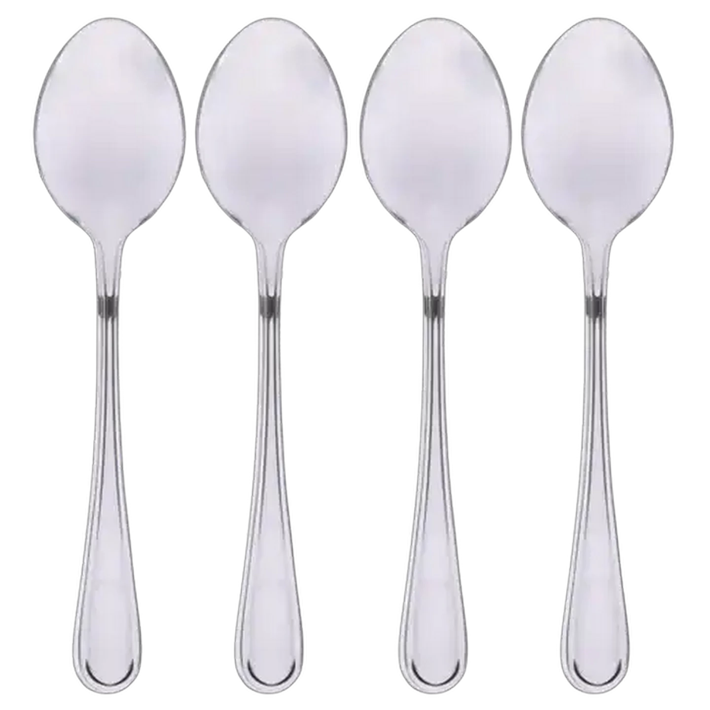Image of Sequence Stainless Steel Dessert Spoons 4-Pack