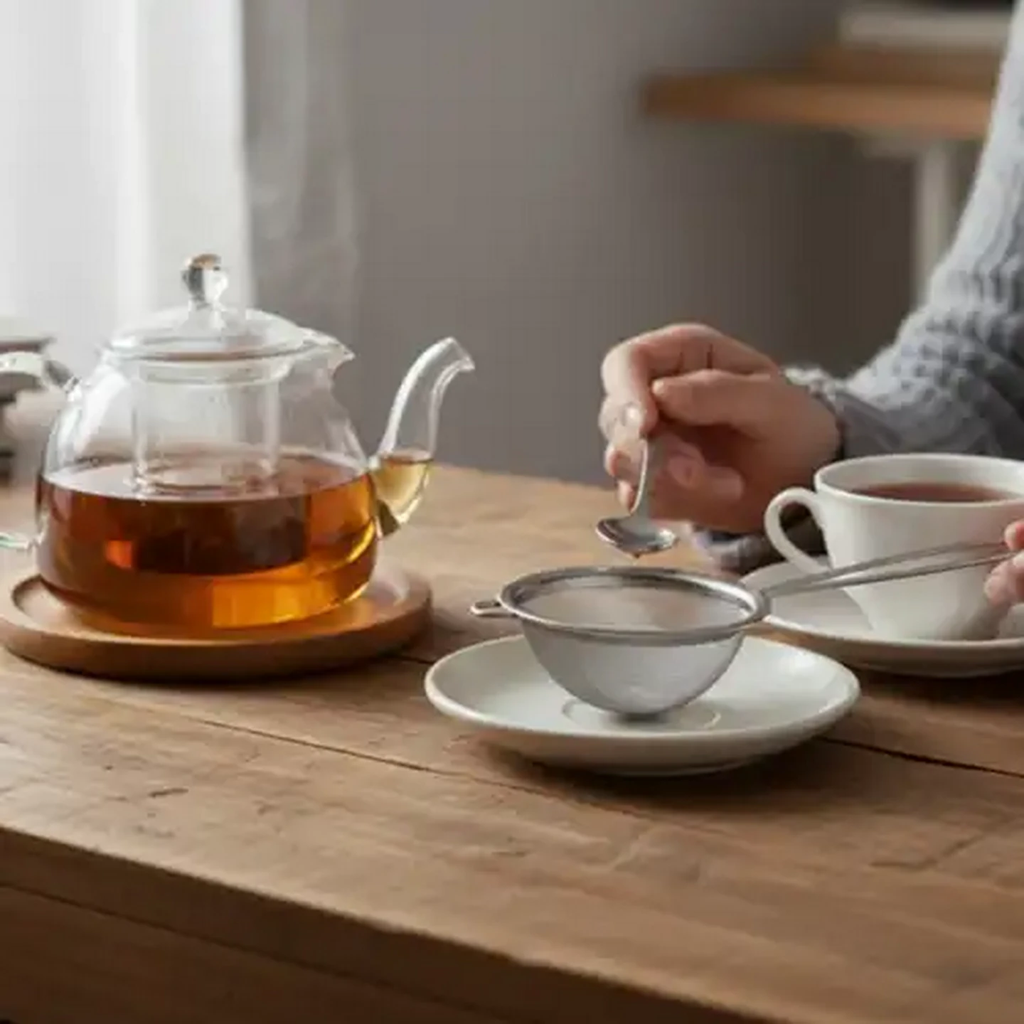 Image of Millini Stainless Steel Tea Strainer 7cm