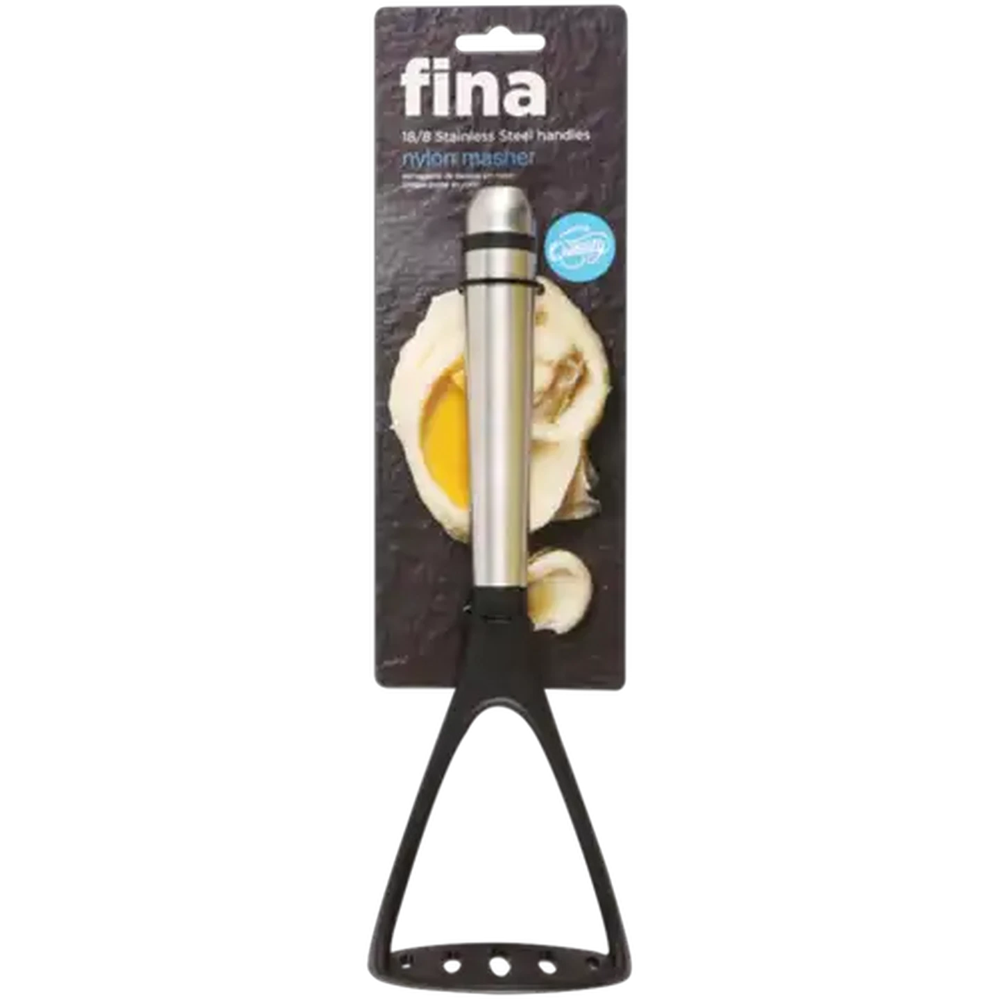 Image of Fina Nylon Masher with Stainless Steel Handle