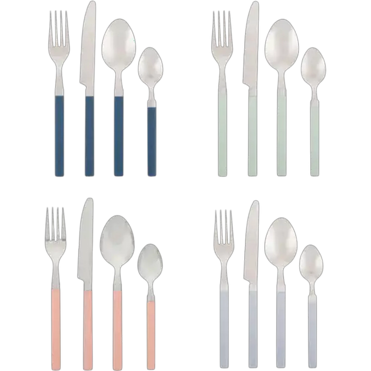 Image of NovaDiva Picnic Cutlery Set 24-Piece (Colour May Vary)