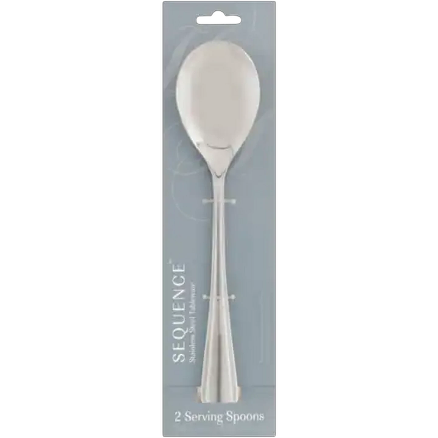 Image of Sequence Stainless Steel Server Spoon Set 2-Piece
