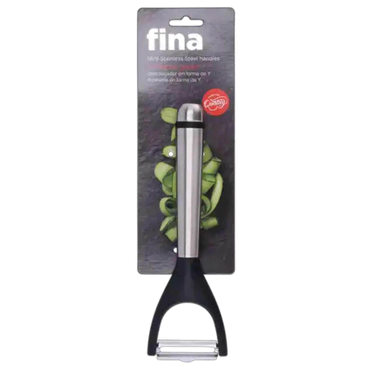Image of Fina Stainless Steel & ABS Y-Shape Peeler