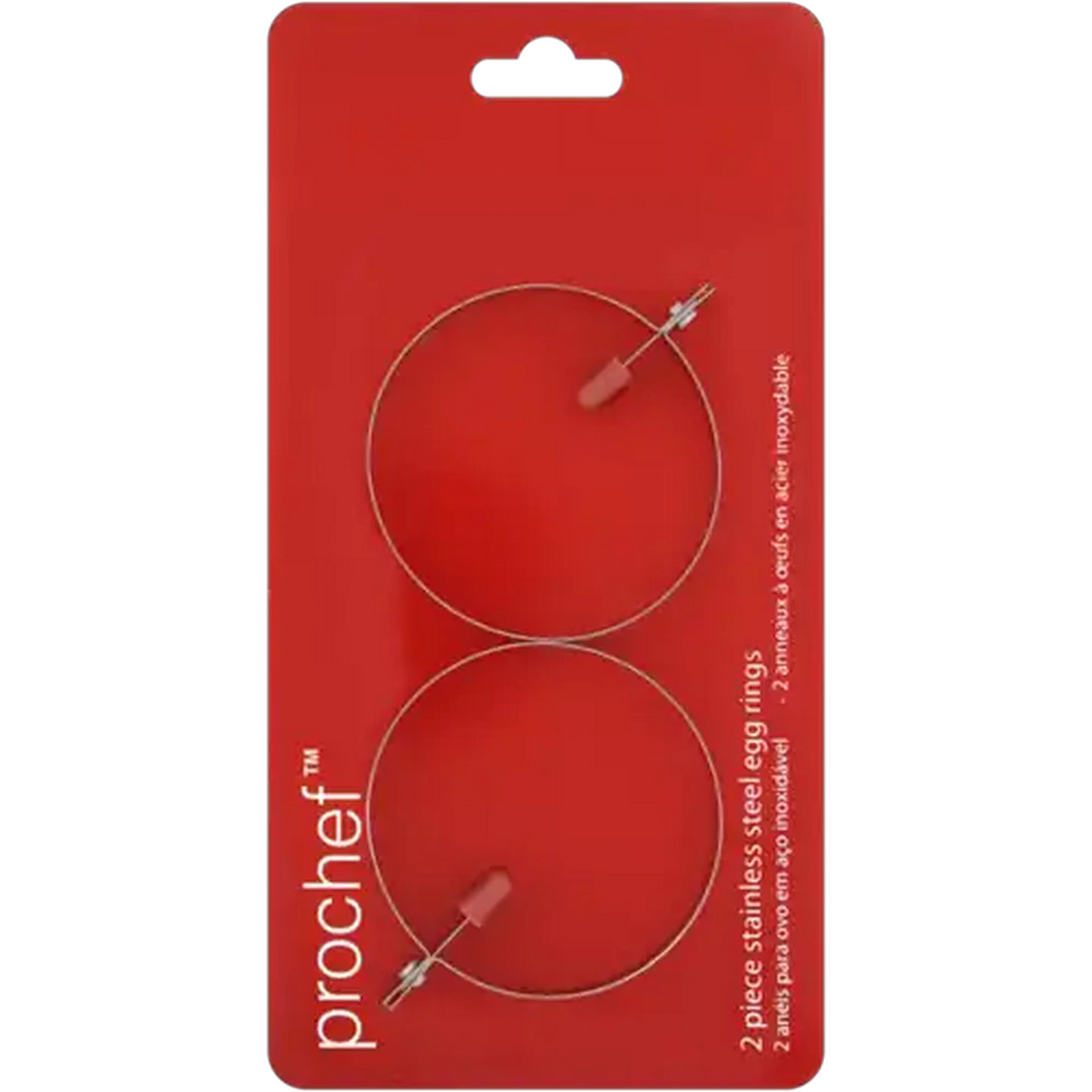 Image of Prochef Stainless Steel Egg Rings 2 Pack