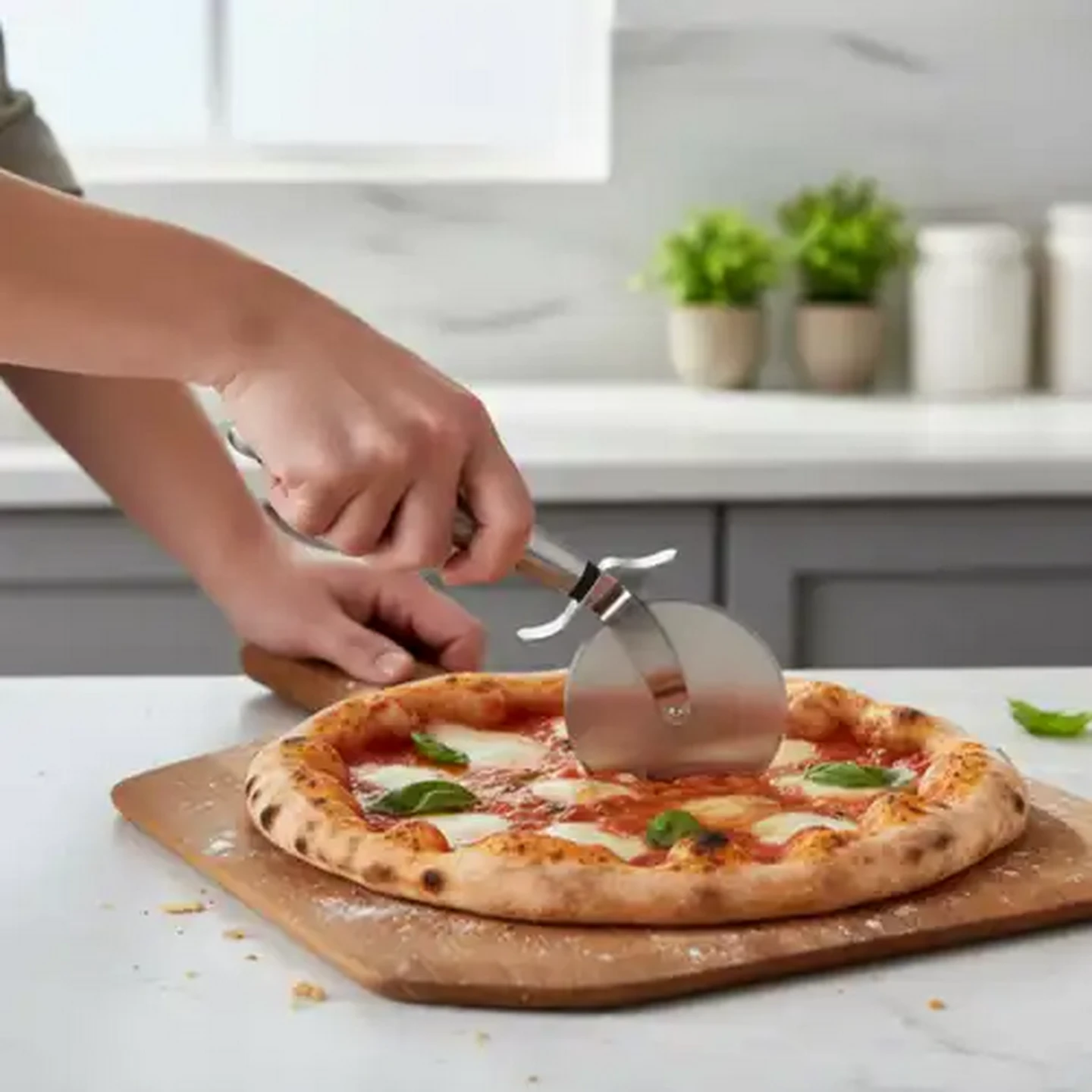 Image of Fina Stainless Steel Pizza Cutter