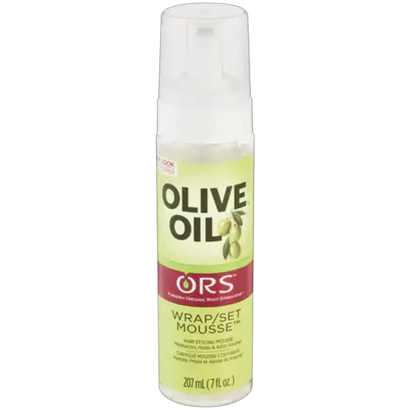 Image of ORS Olive Oil Hold & Shine Wrap/Set Mousse 207ml
