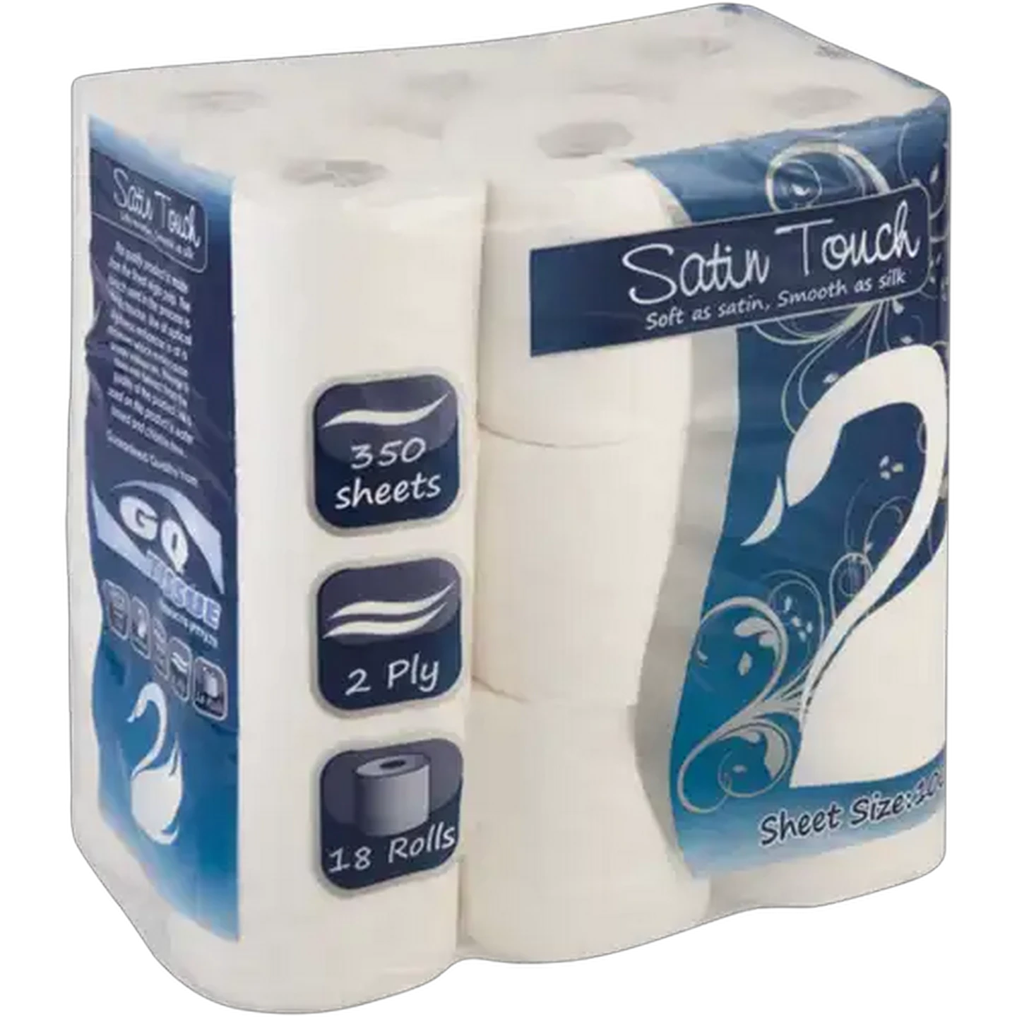 Image of Satin Touch 2 Ply Toilet Tissue 18 Pack