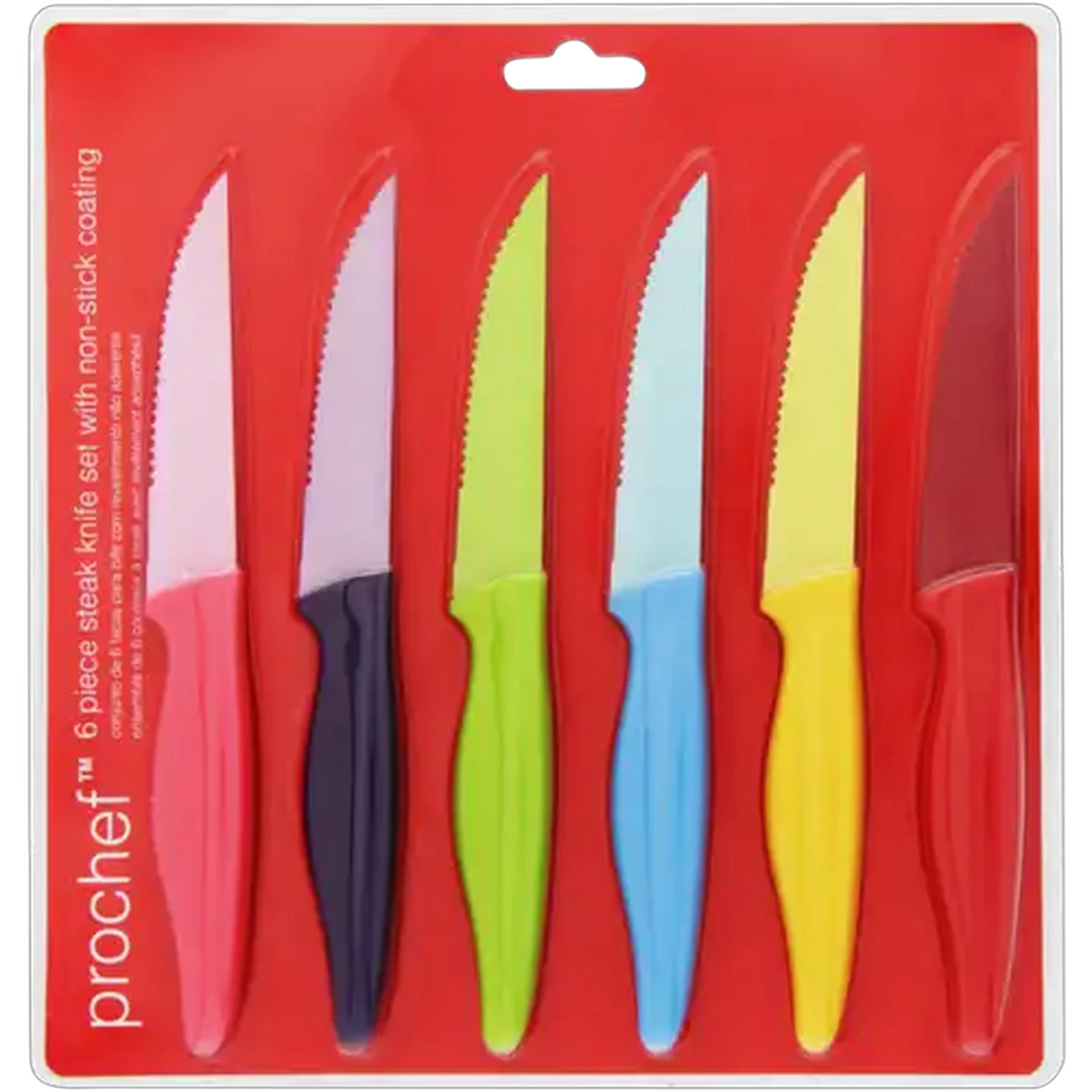 Image of Prochef Steak Knife Set 6 Piece