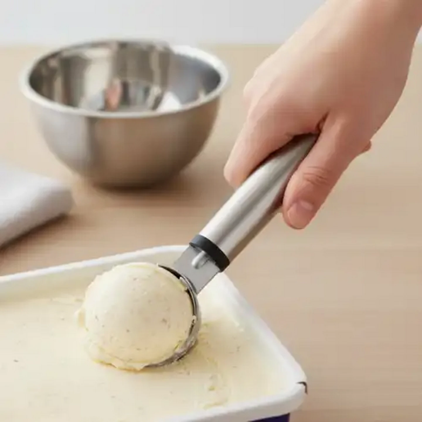 Image of Fina Stainless Steel Fruit Scoop