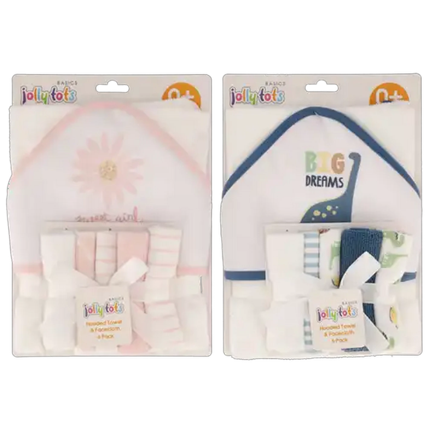 Image of Jolly Tots Cozy Bath Set 6 Piece (Assorted Item - Single Product)​​