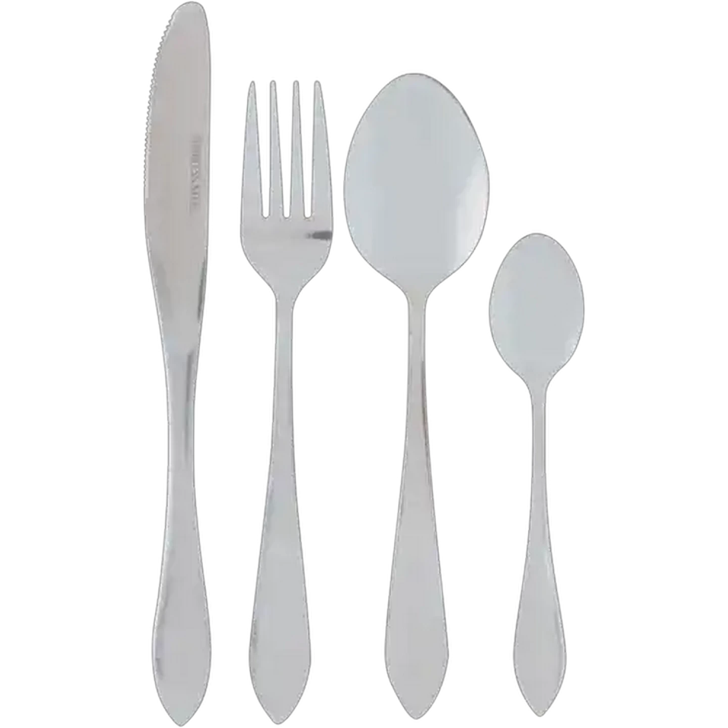 Image of Hyper Value Stainless Steel Cutlery Set 24 Piece