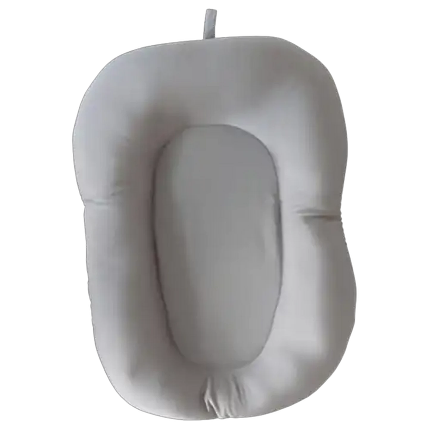 Image of Snuggletime Grey Microbead Baby Bath Cushion 0-6 Months