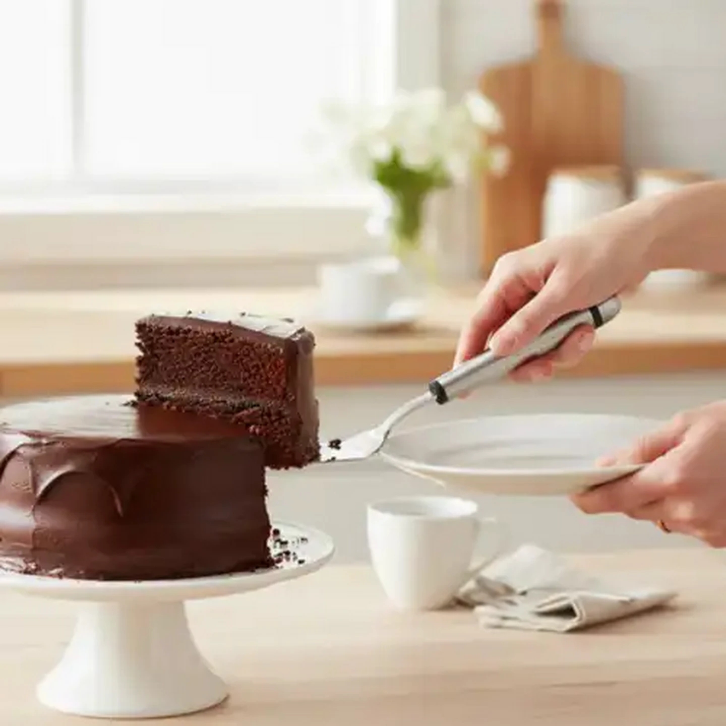 Image of Fina Stainless Steel Cake Server