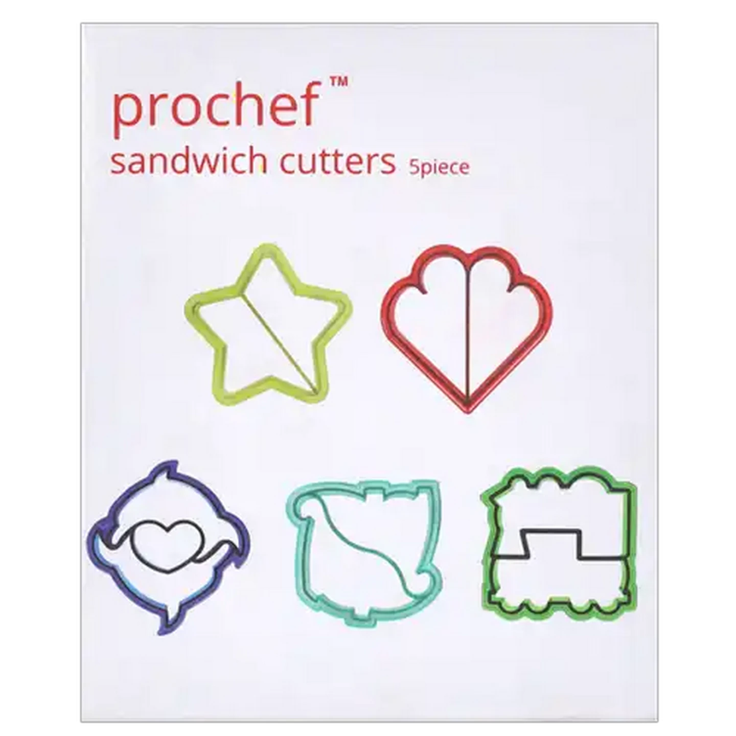 Image of Prochef Sandwich Cutter Set 5 Piece