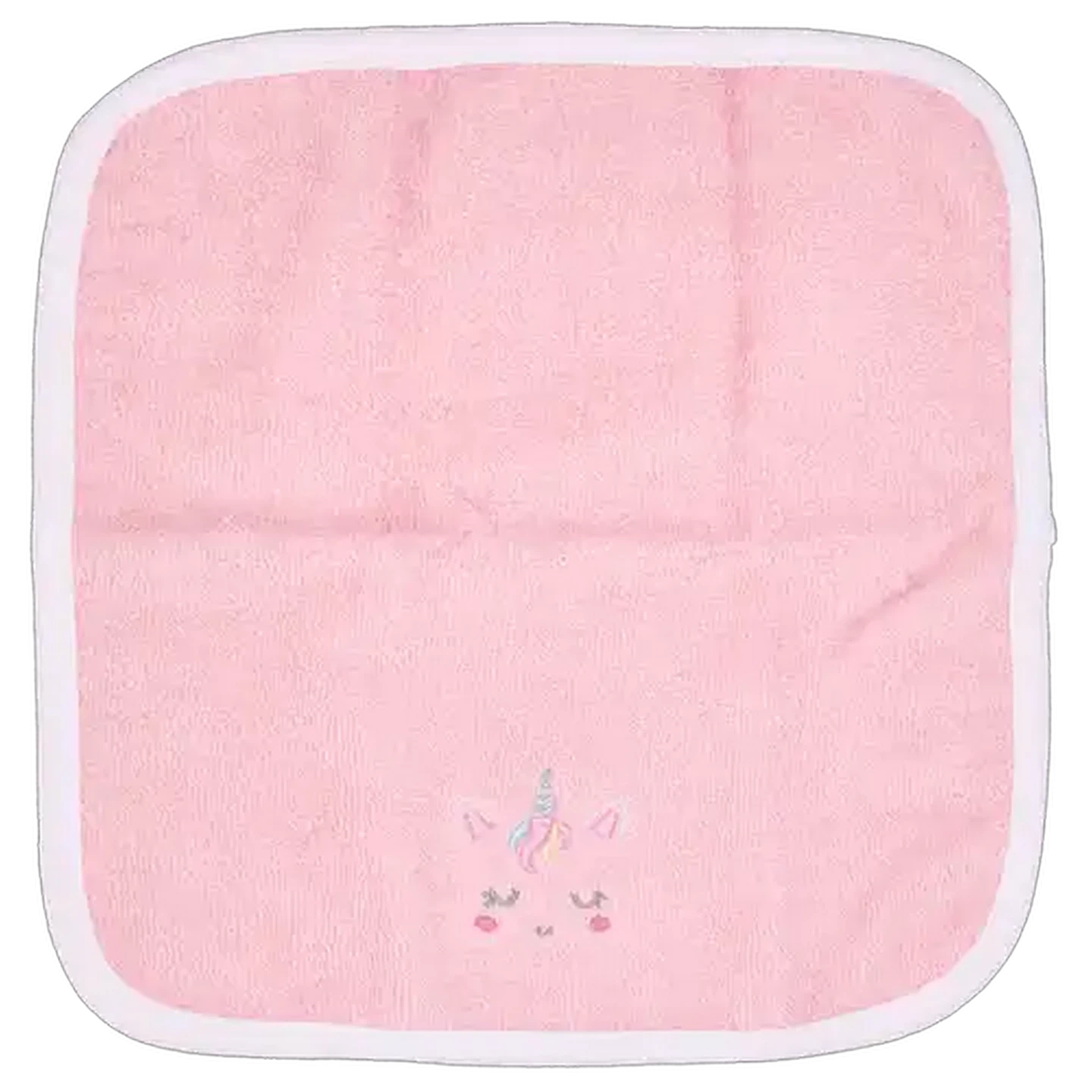 Image of Jolly Tots Pastel Pink Face Cloth 25x25cm