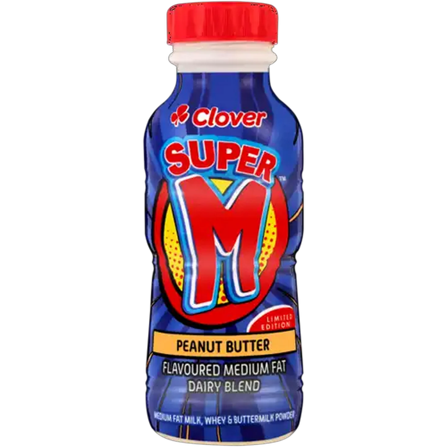 Image of Clover Super M Peanut Butter Flavoured Dairy Blend 300ml