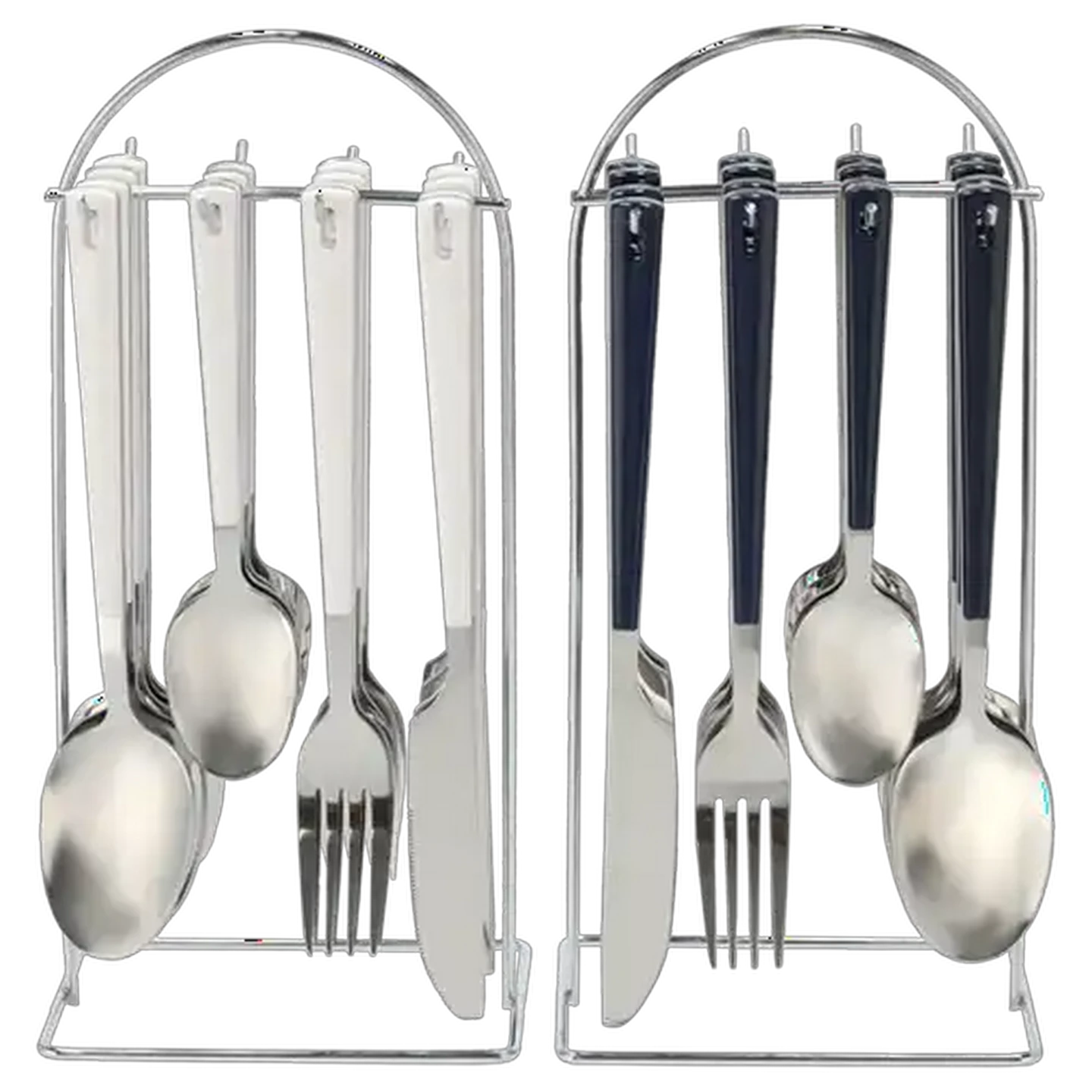Image of NovaDiva Azura Hanging Cutlery Set 16 Piece (Colour May Vary)