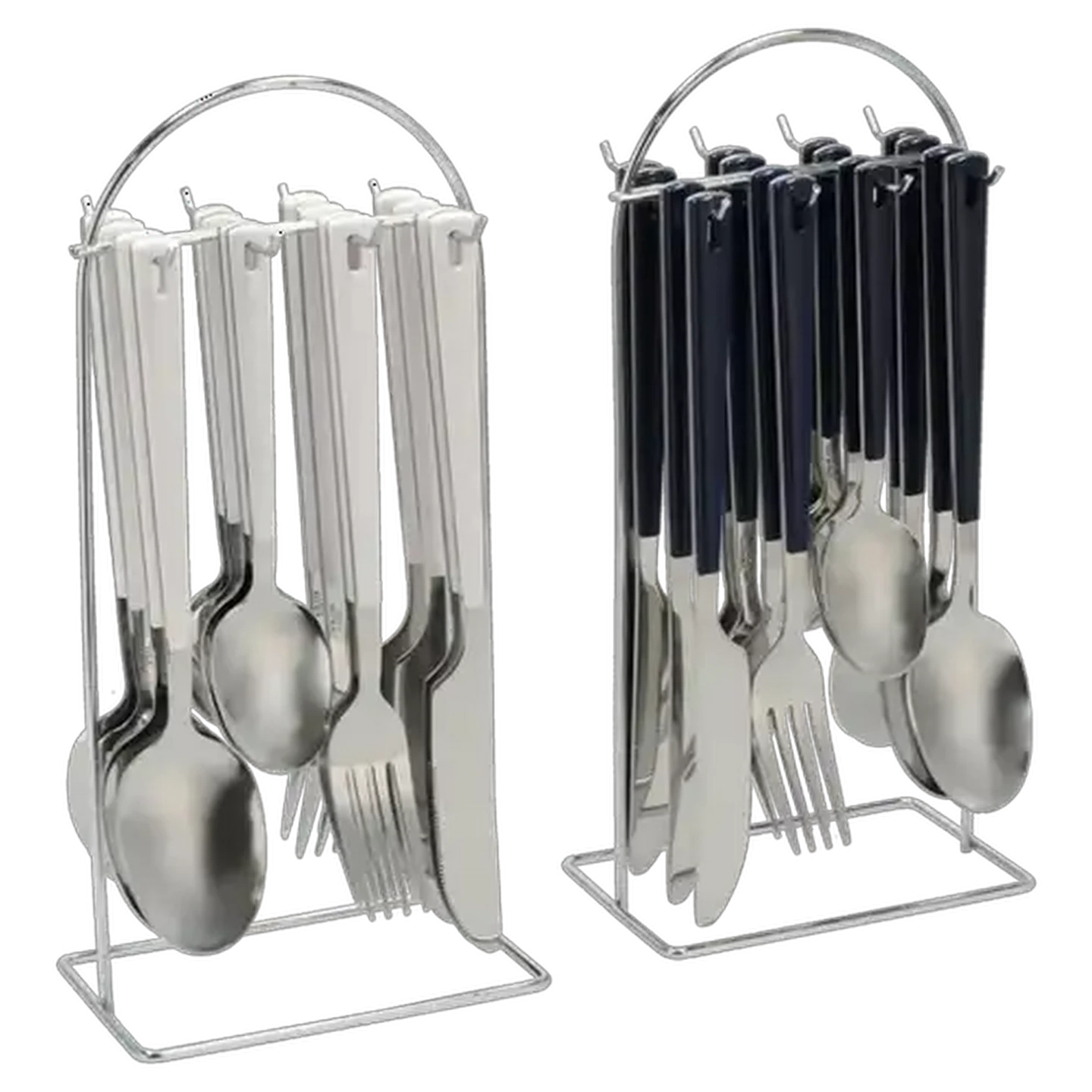 Image of NovaDiva Azura Hanging Cutlery Set 16 Piece (Colour May Vary)