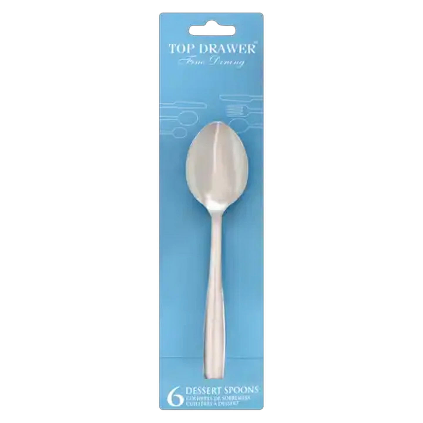 Image of Top Drawer Dessert Spoon Set 6 Piece