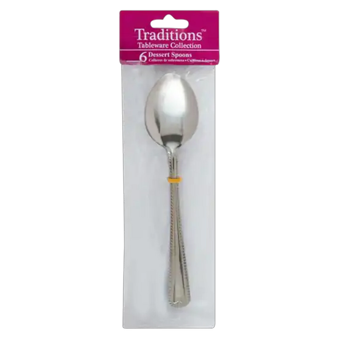 Image of Traditions Christmas Wrap Dessert Spoon Set 6 Piece
