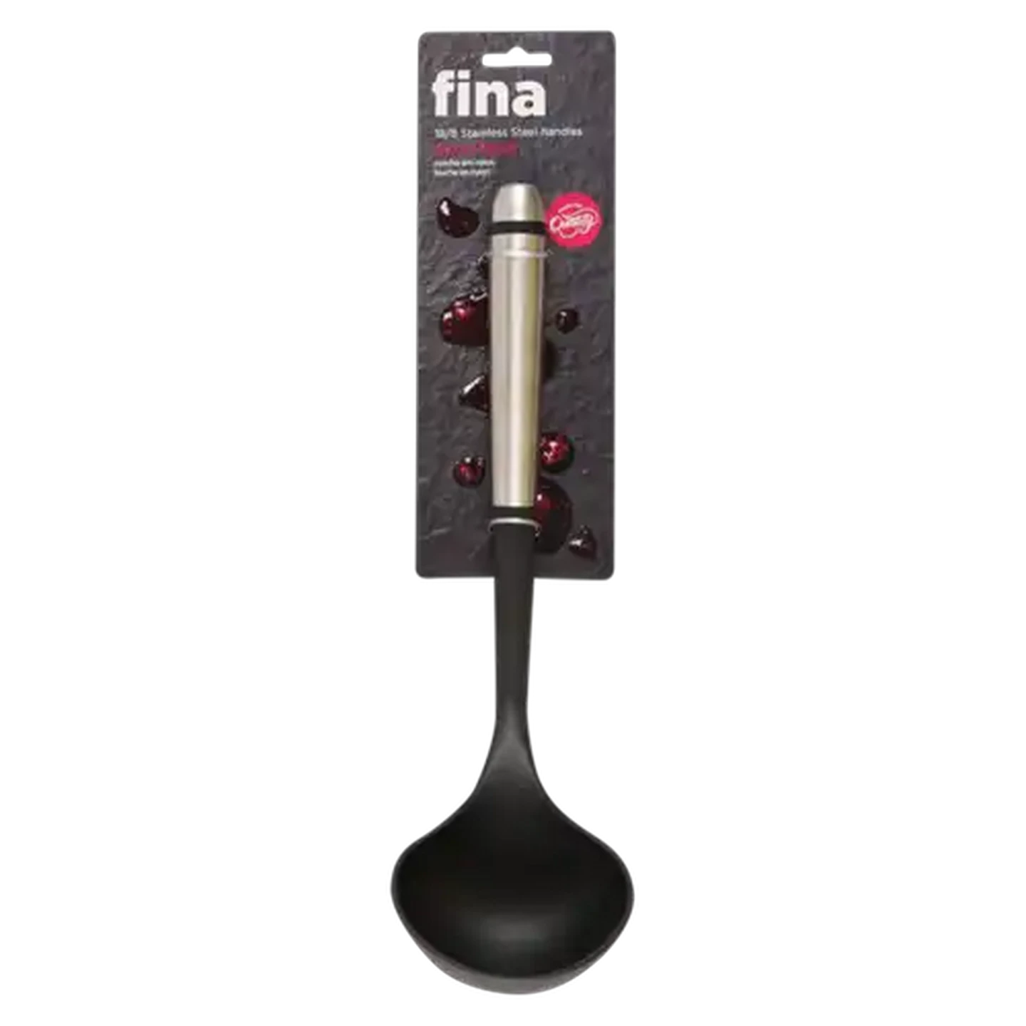 Image of Fina Stainless Steel Handle Nylon Ladle
