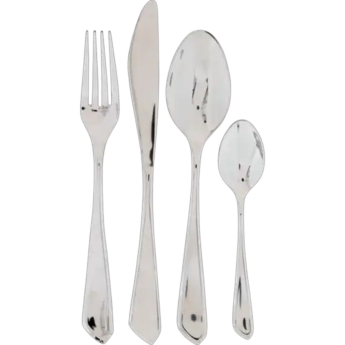 Image of Stainless Steel Modern Cutlery Set 16 Piece