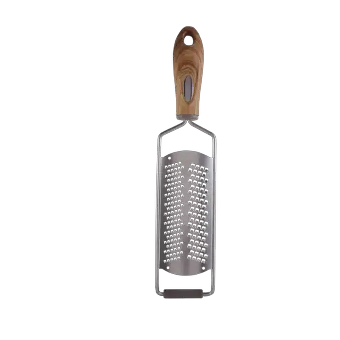Image of Stainless Steel Hand Grater With Wooden Handle