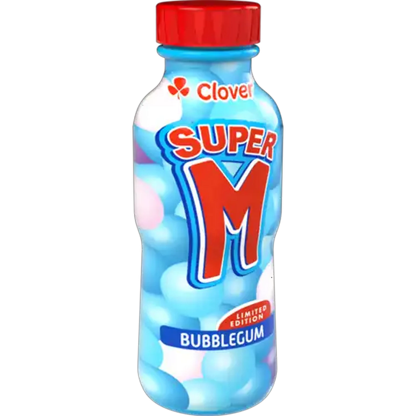 Image of Clover Super M Bubblegum Flavoured Limited Edition Medium Fat Dairy Blend 300ml