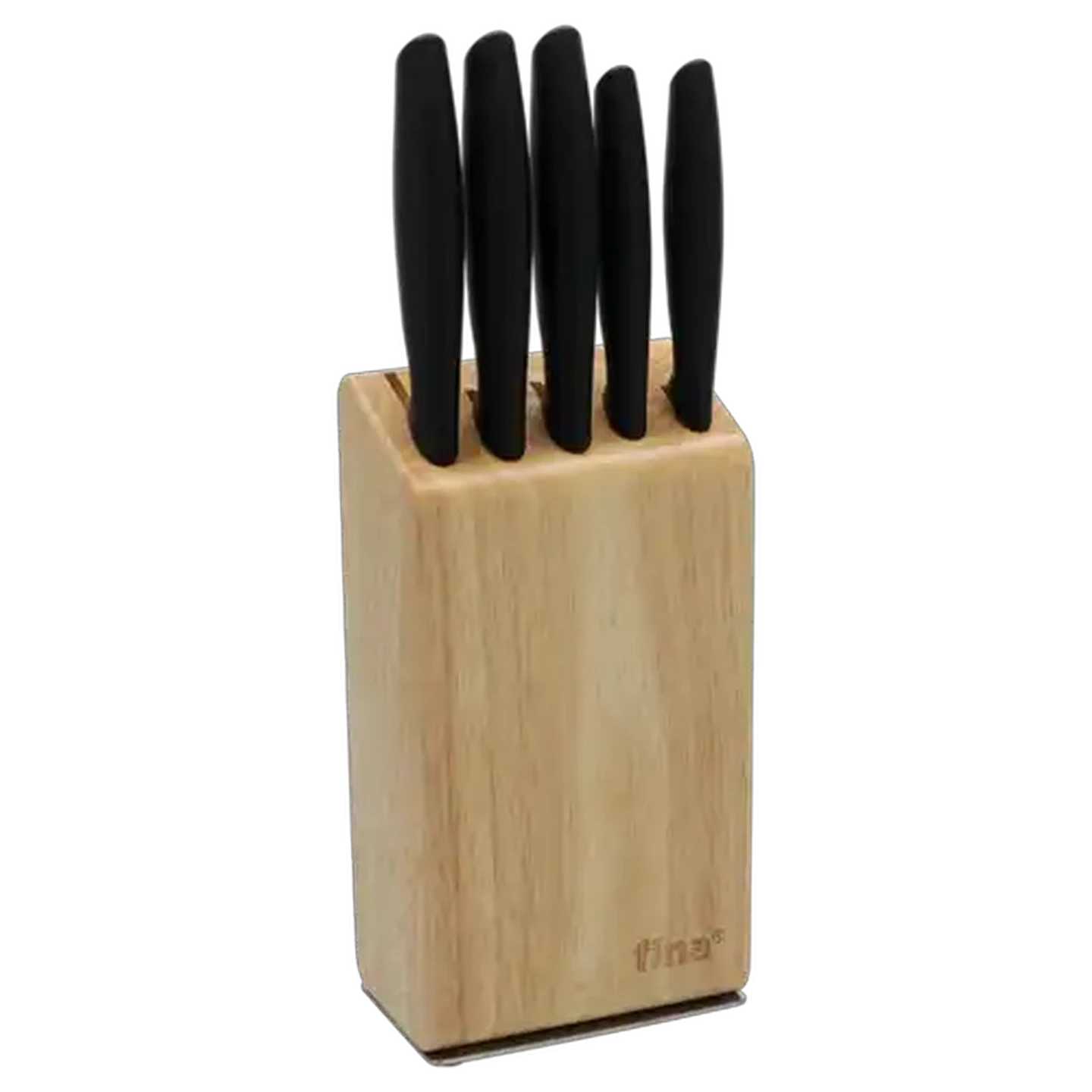 Image of Fina Knife and Block Set 6-Piece