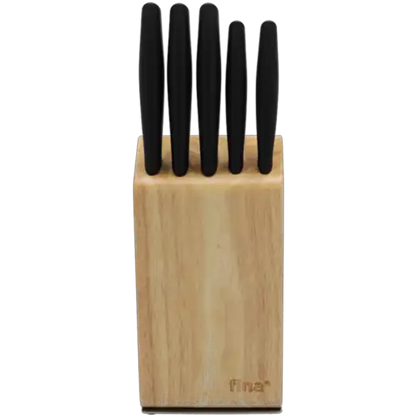 Image of Fina Knife and Block Set 6-Piece