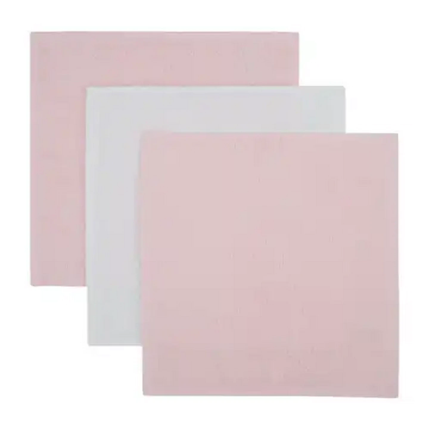 Image of Jolly Tots Basics Plain Facecloths 3-Pack