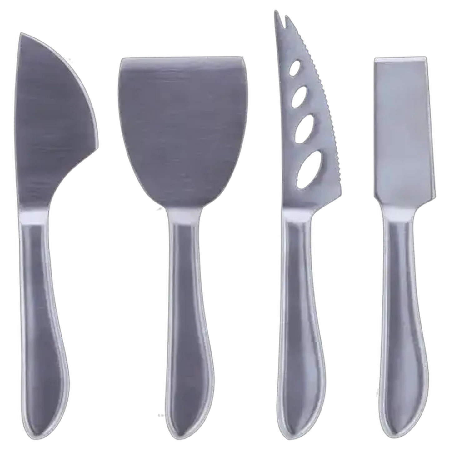 Image of Cheese Stainless Steel Cheese Knife Set 4 Piece