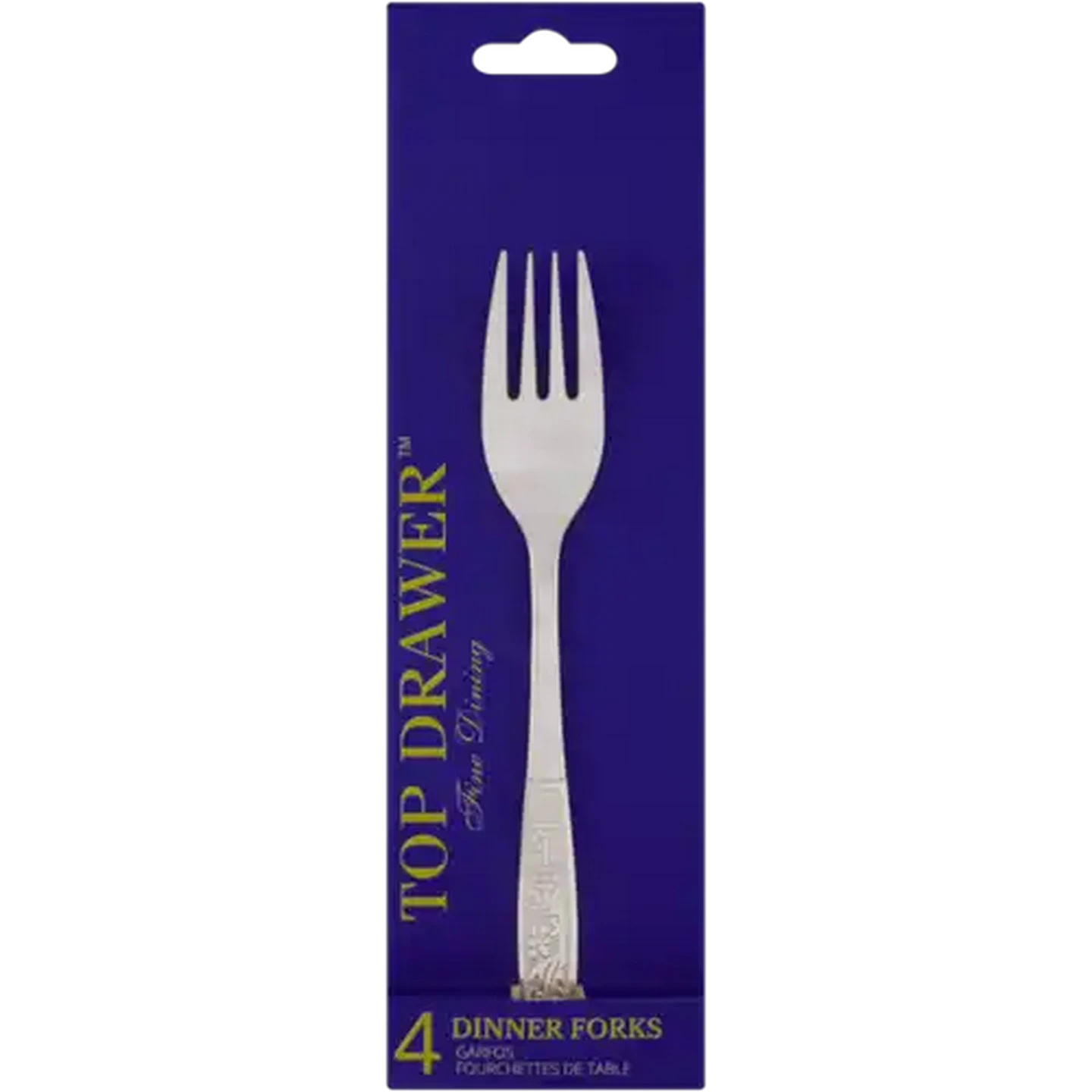 Image of Top Drawer Fine Dining Dinner Forks 4-Pack